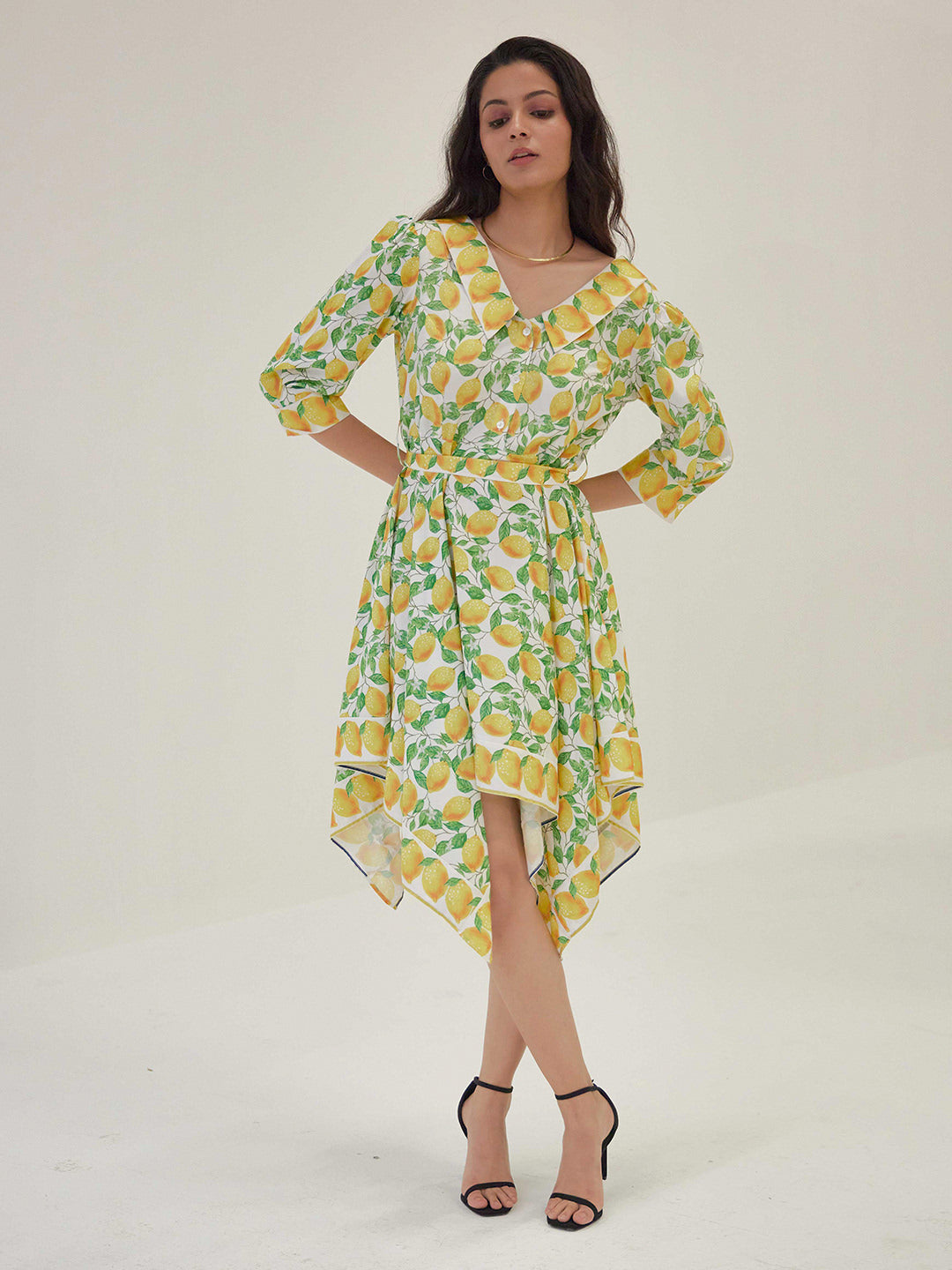 RAVELLO HANDKERCHIEF DRESS