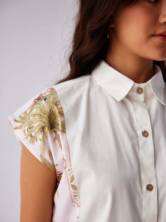 AUTUMN MIST LONG SHIRT CO-RD