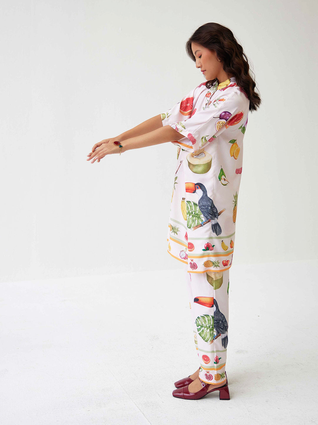 PINA COLADA KAFTAN TOP CO-RD