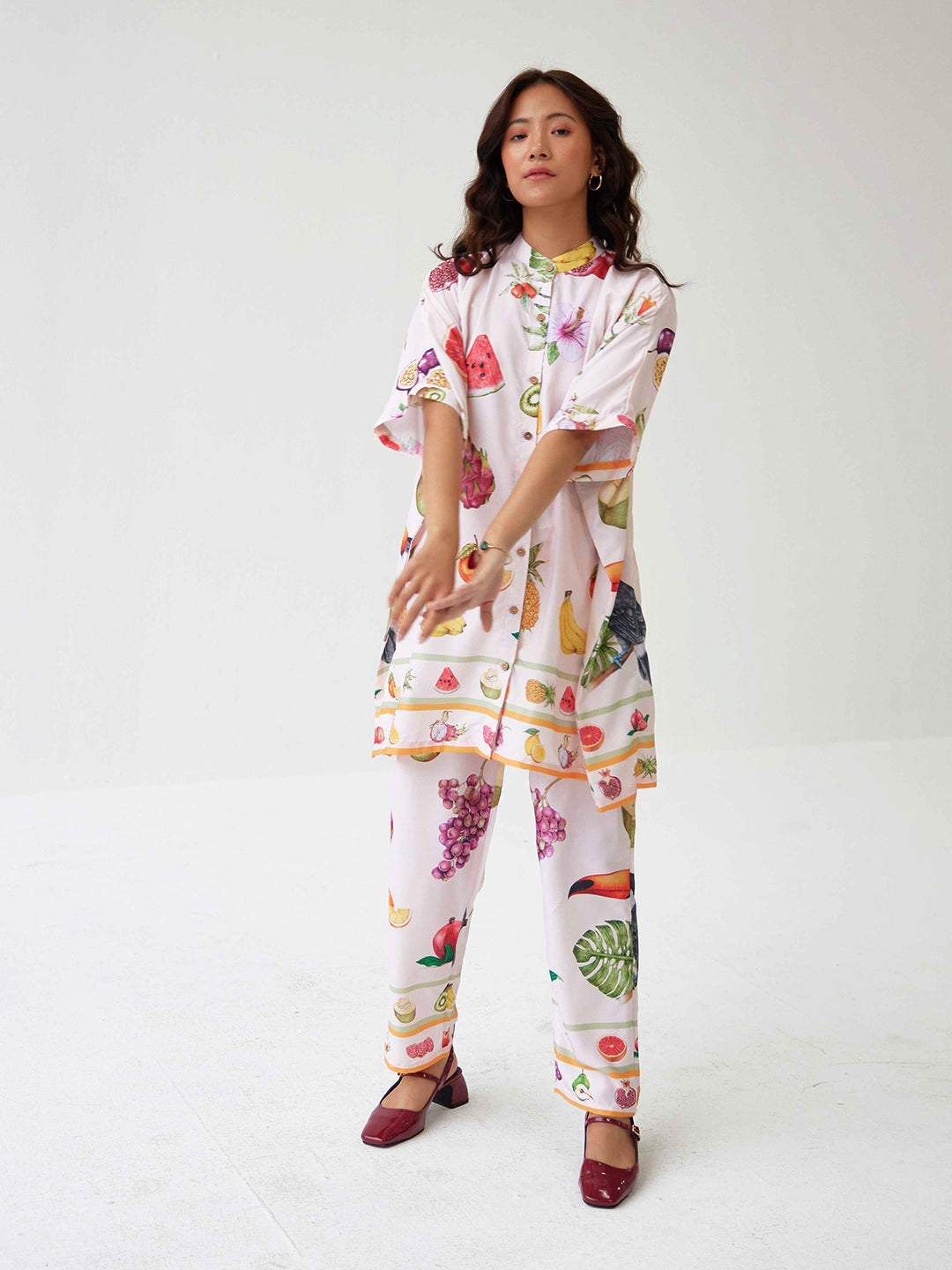 PINA COLADA KAFTAN TOP CO-RD