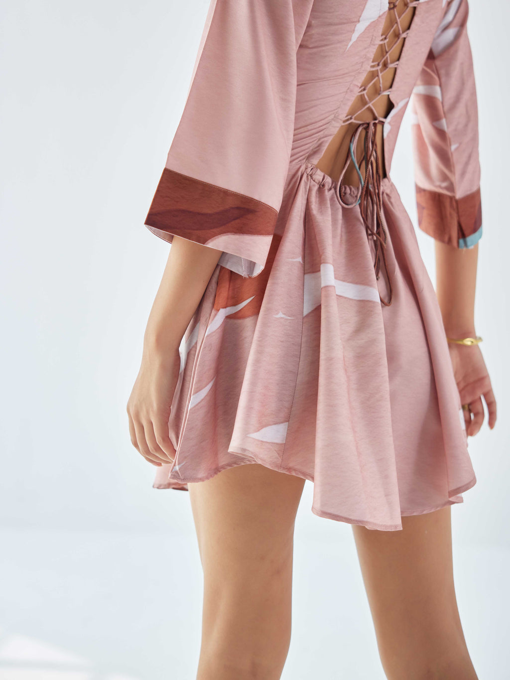Riverstone Deep Neck Dress