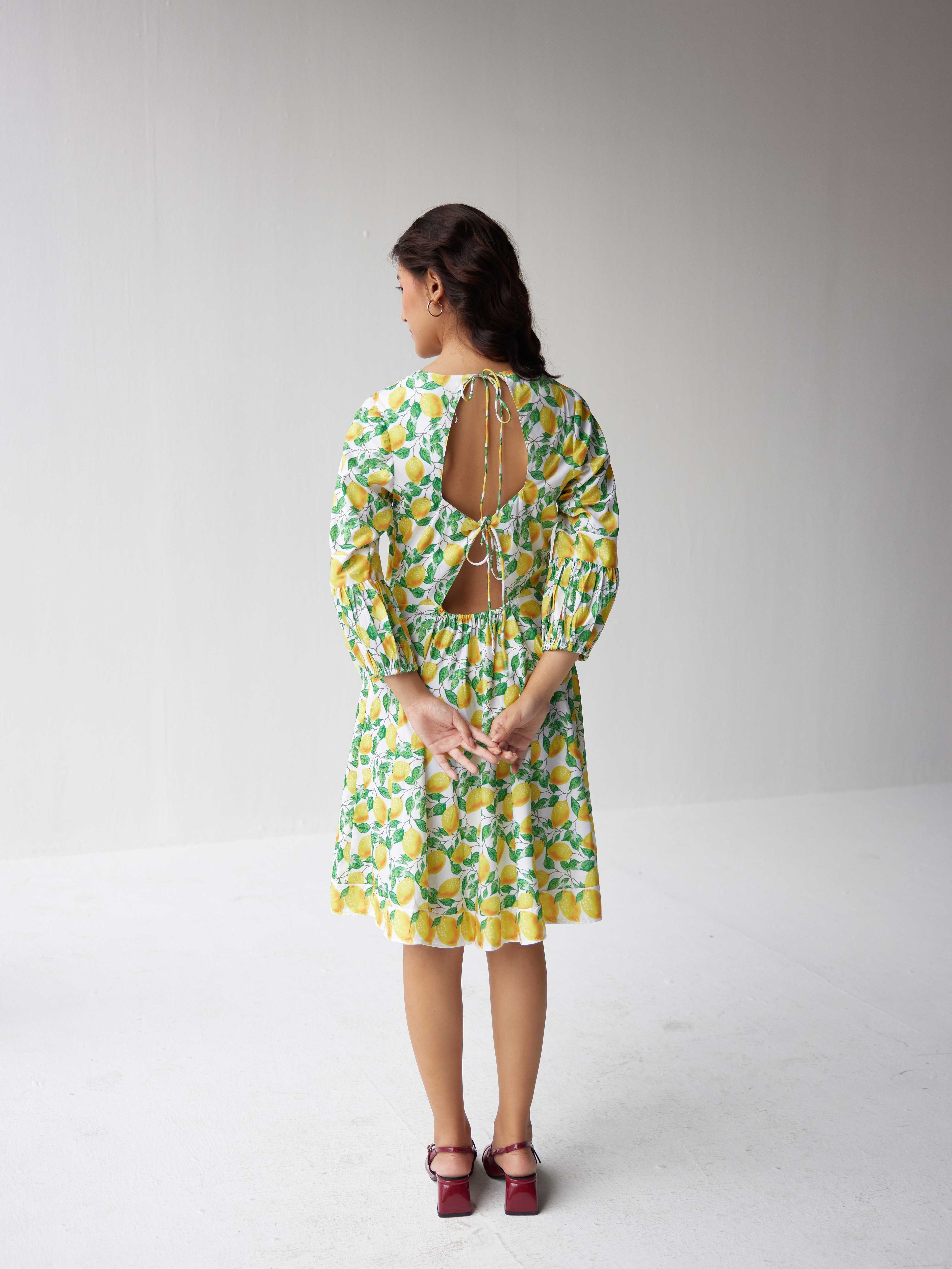 RAVELLO MIDI  SUNSHINE DRESS