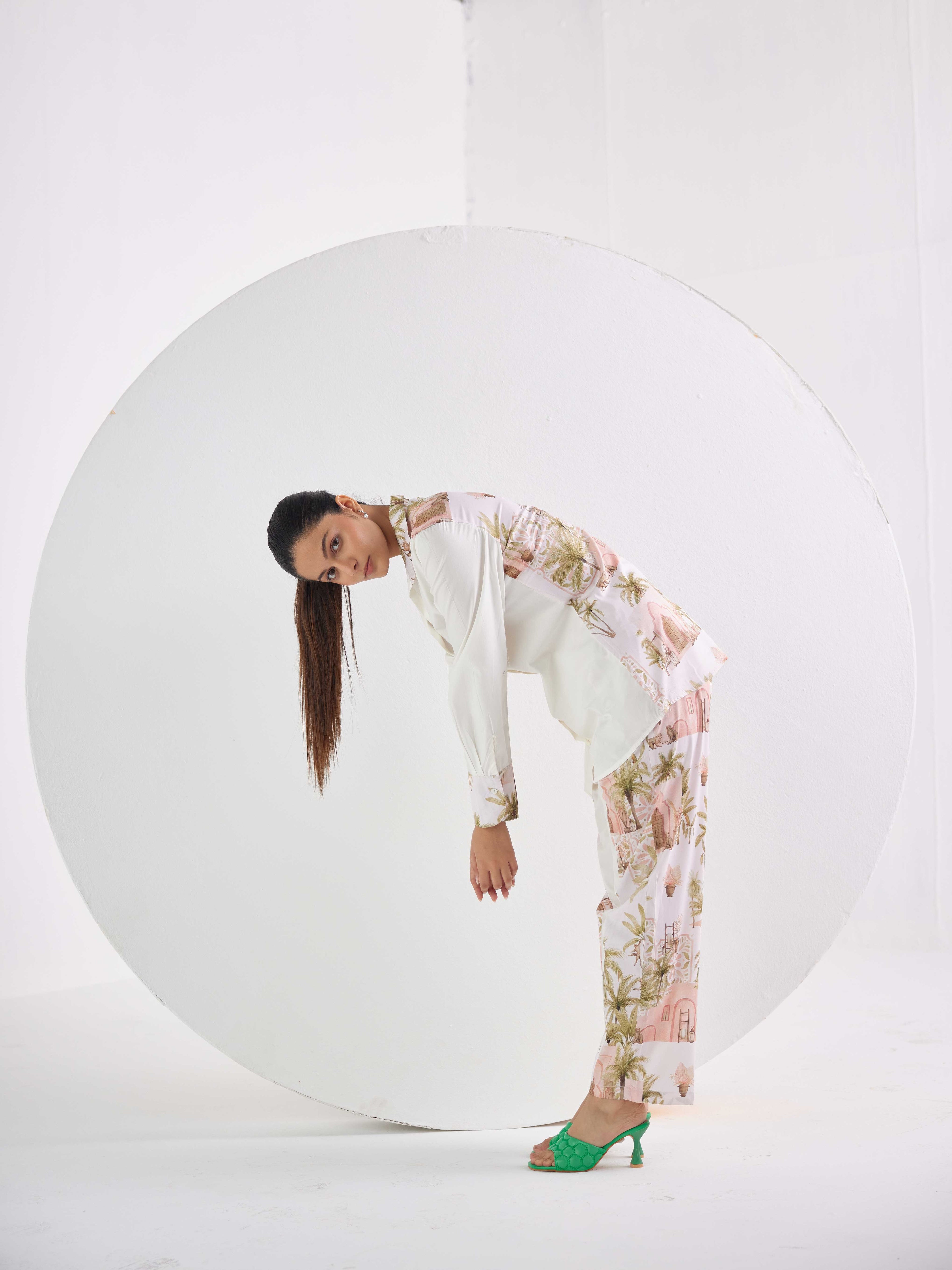 Autumn Mist Shirt Co-ord Set