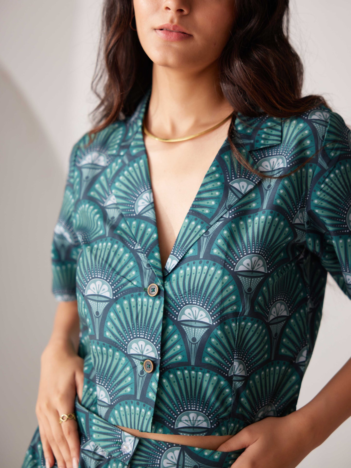 FOREST FERN BLAZER CO-RD