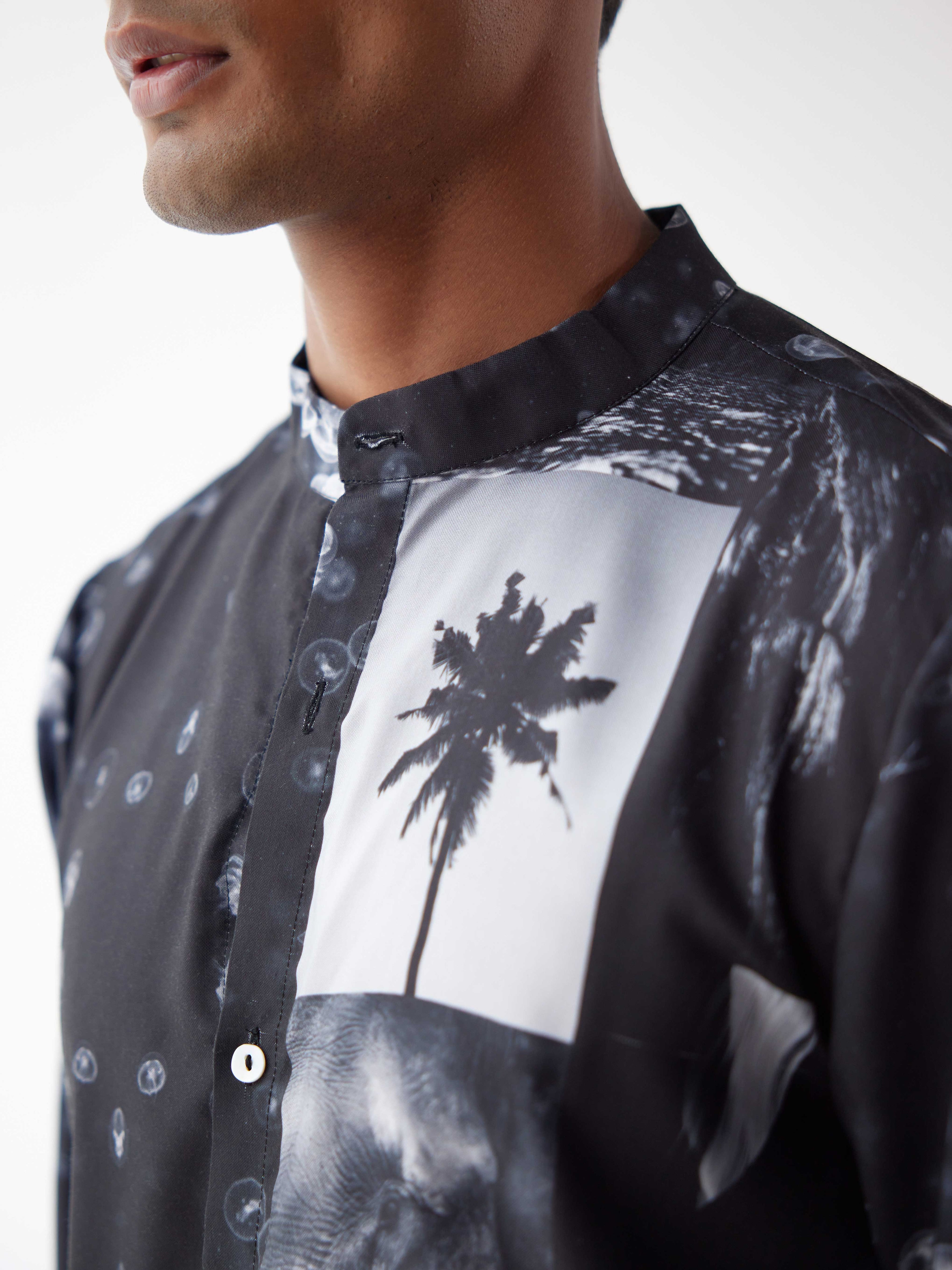 JELLLYFISH PALM FULL SLEEVES SHIRT