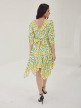 RAVELLO HANDKERCHIEF DRESS