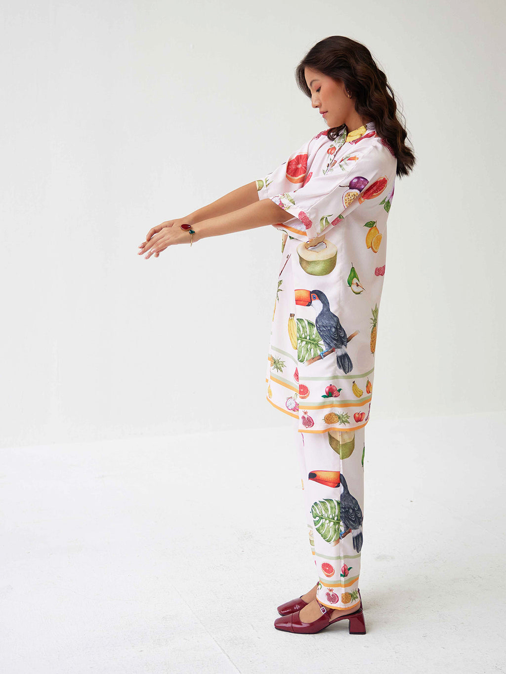 PINA COLADA KAFTAN TOP CO-RD