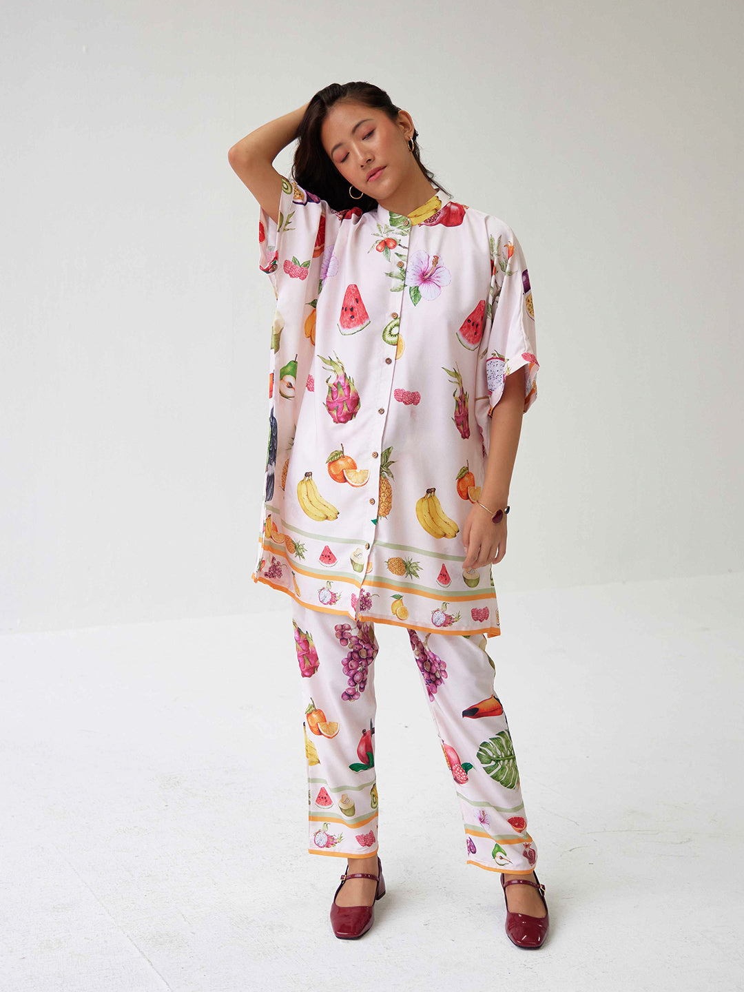 PINA COLADA KAFTAN TOP CO-RD