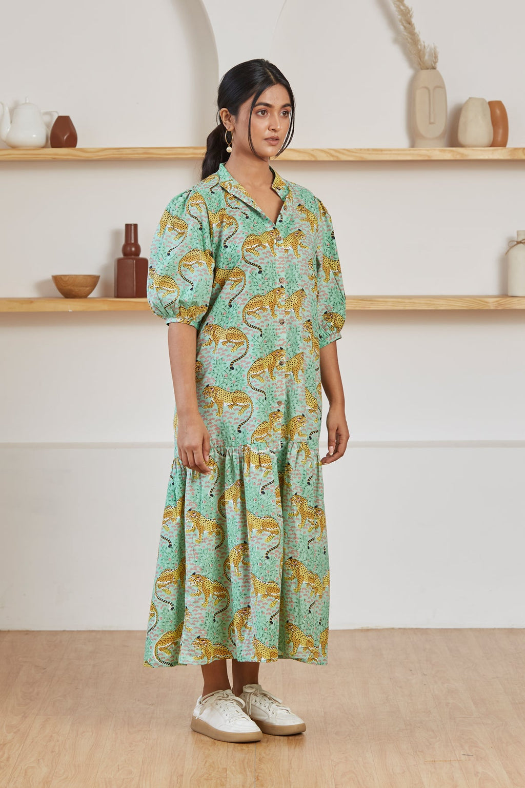 Baagh Print Maxi Dress
