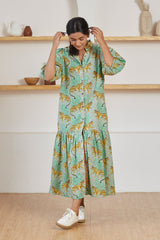 Baagh Print Maxi Dress