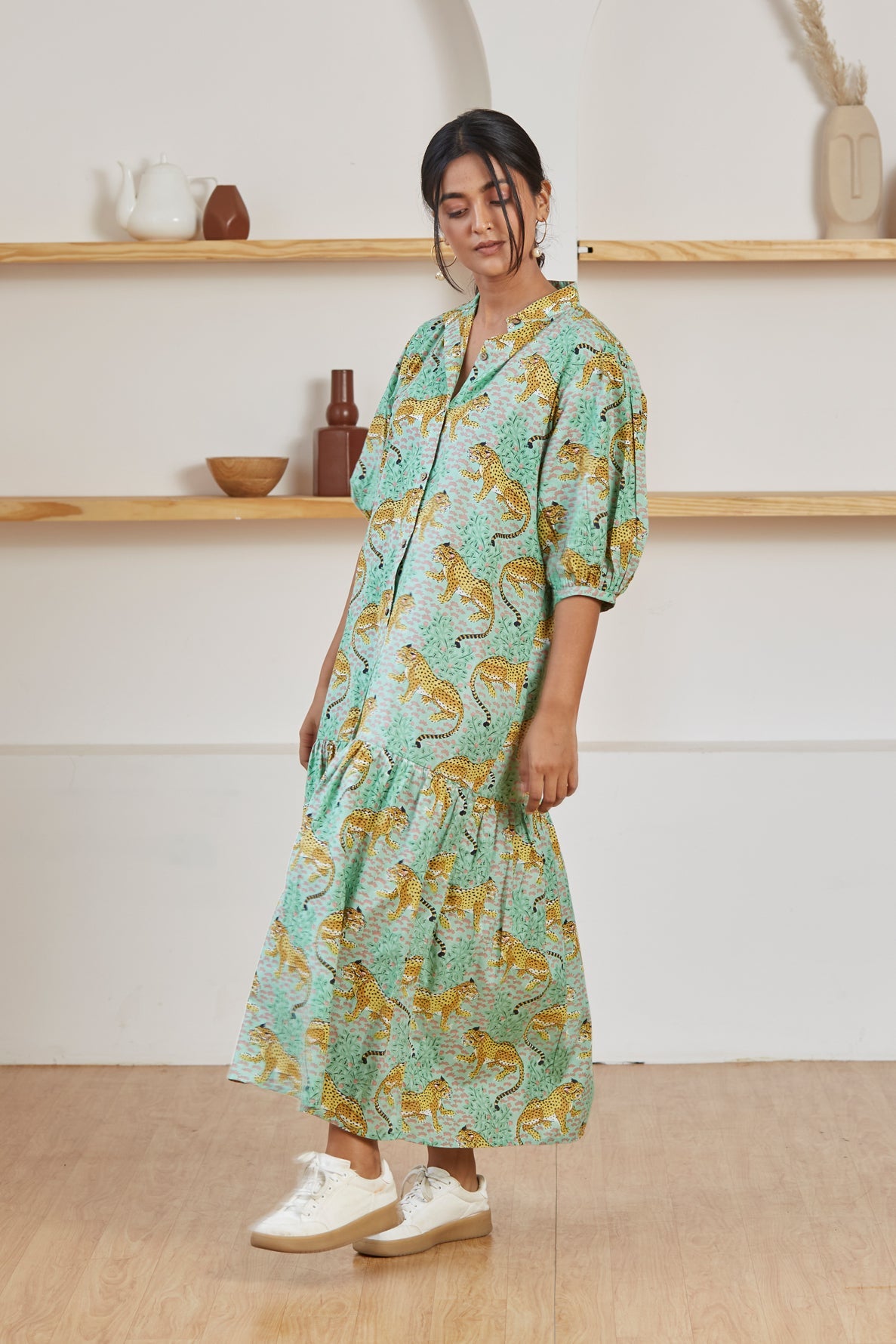 Baagh Print Maxi Dress