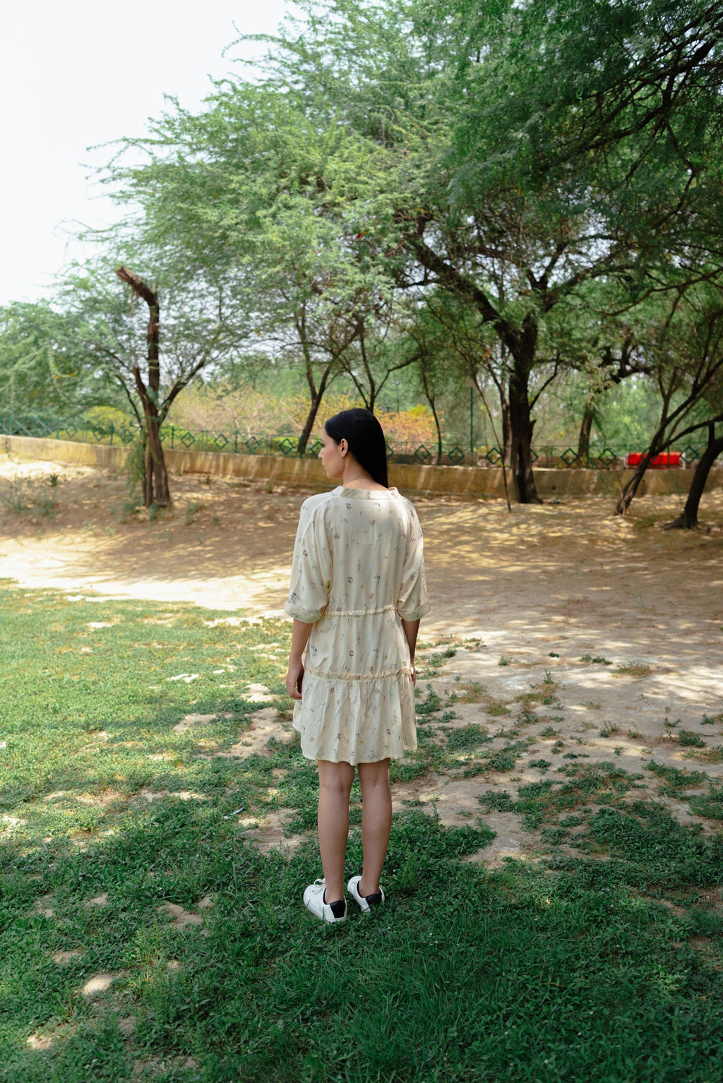 Ava (Peach) Mini Dress