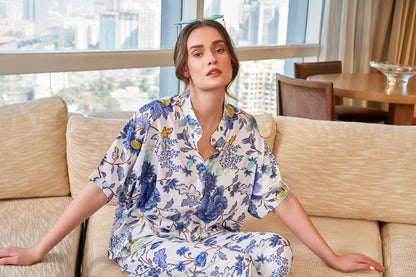 Blue Aparajita Co-ord Set