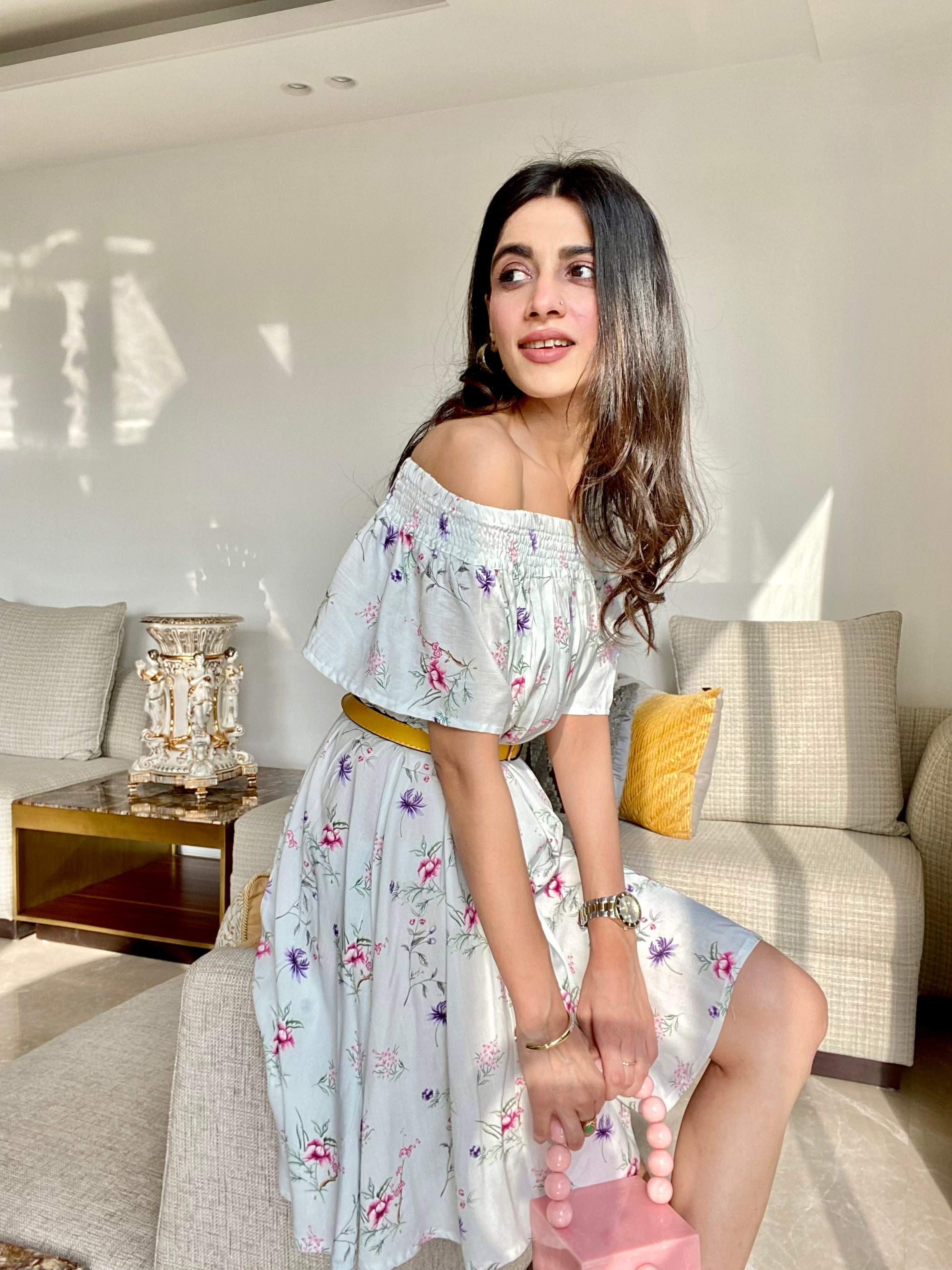 Calla (blue) Tube Dress