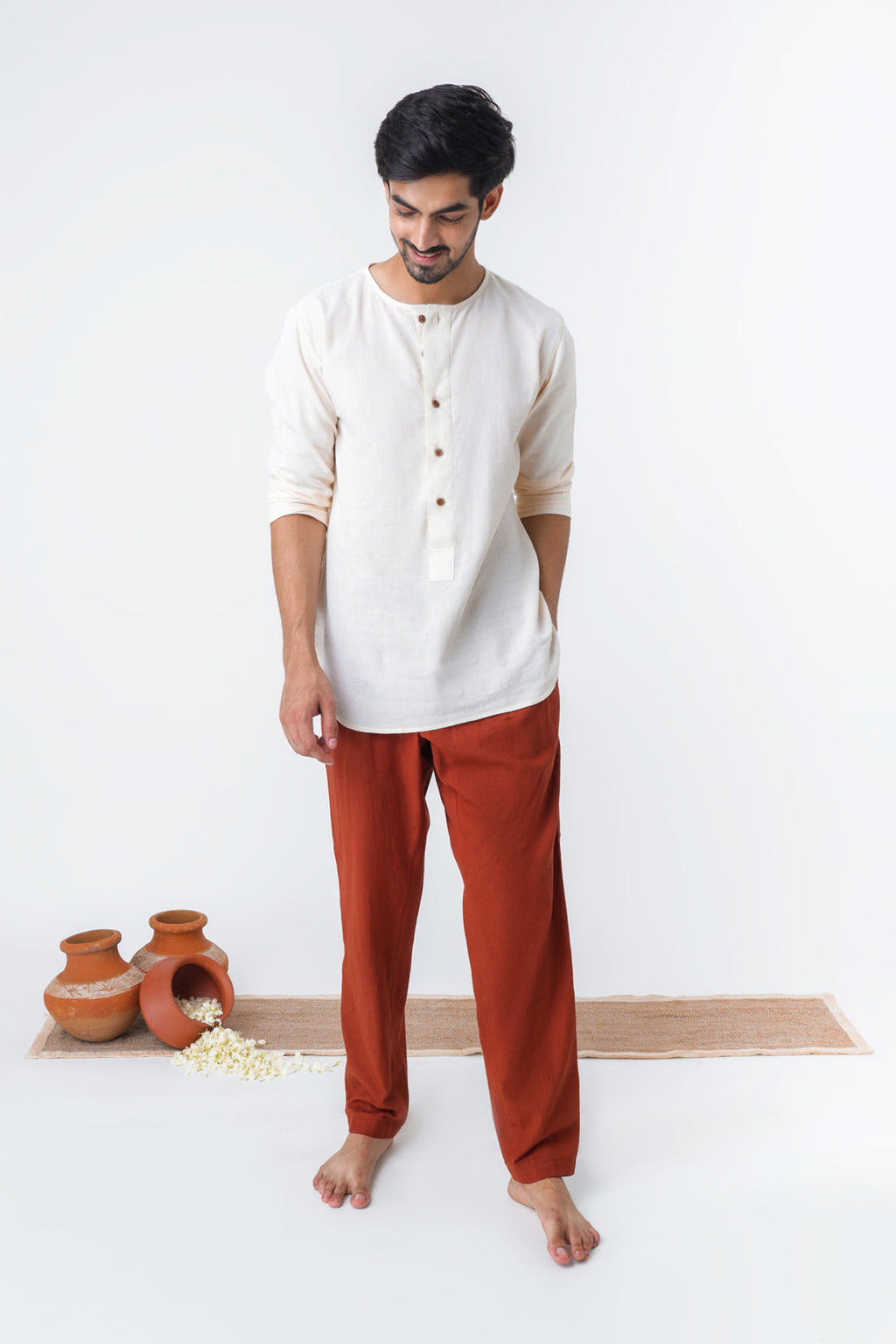 Angara suti trousers for men full view - Label Kheerganga